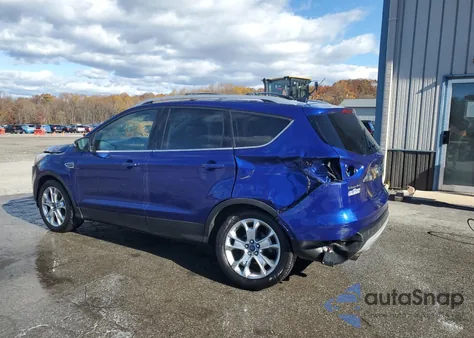 2014 Ford Escape Titanium from USA, damaged, VIN 1FMCU9J98EUD28619
